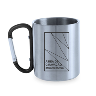 Imagem de Caneca de aço inoxidável Bastic